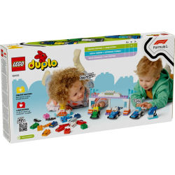 Klocki LEGO 10445 Bolidy i Kierowcy F1 DUPLO